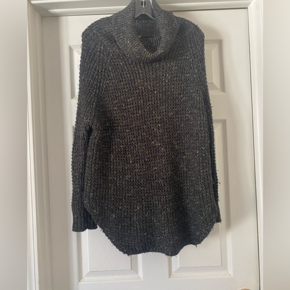 Free People oversized knit Dylan tweedy sweater - Picture 3 of 5